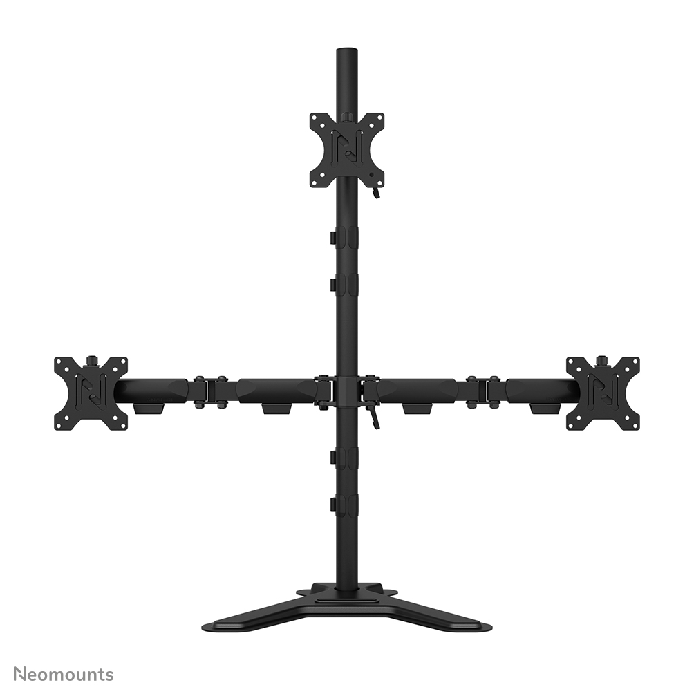 Neomounts DS45-600BL2-1 Triple monitor stand 10-32"